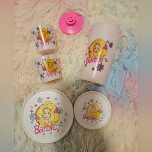 Barbie Floral Mug and Bowl Set